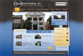 thumbnail of quakertown new website