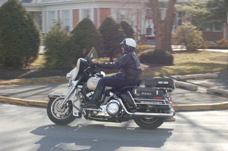 JB on motorcycle