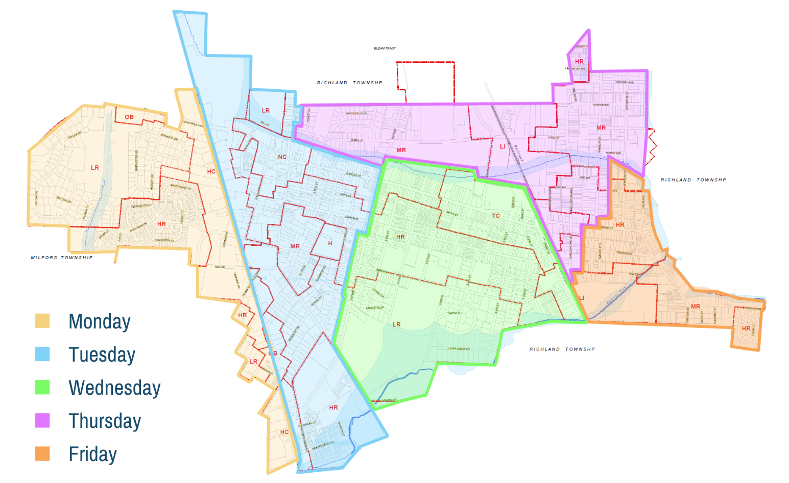 TRASH & RECYCLING ROUTE