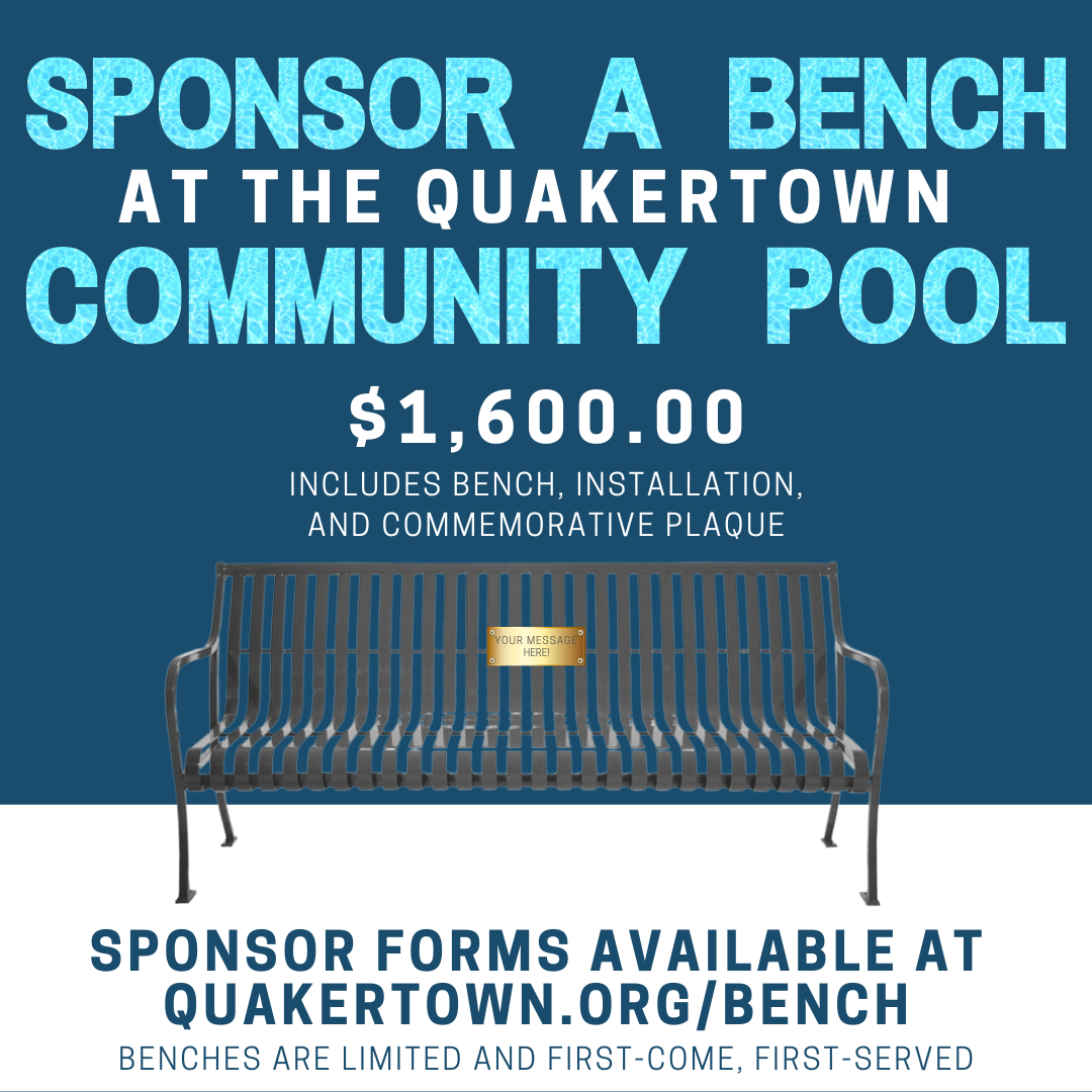 Sponsor a Bench Pool