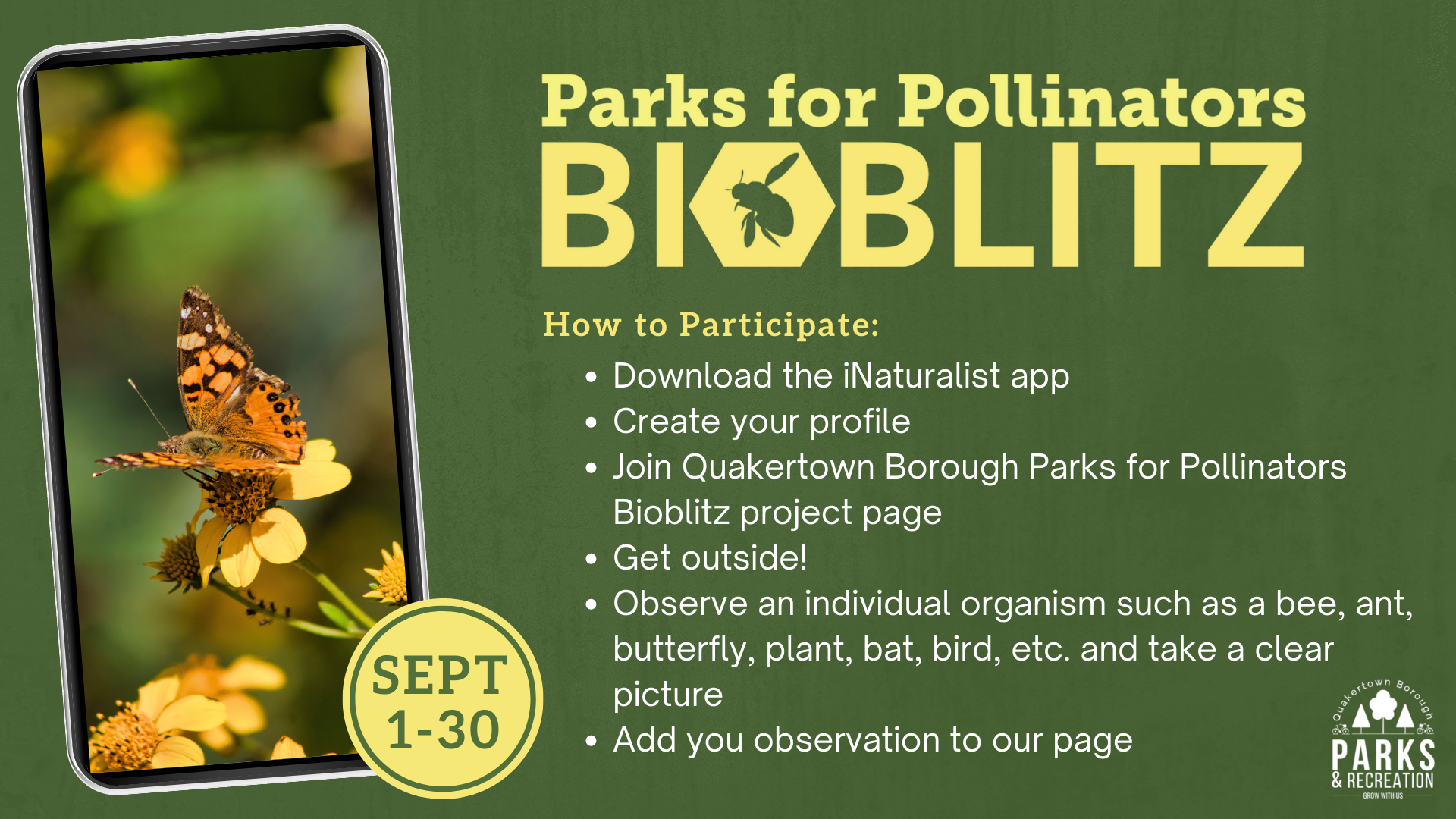 Parks for Pollinators